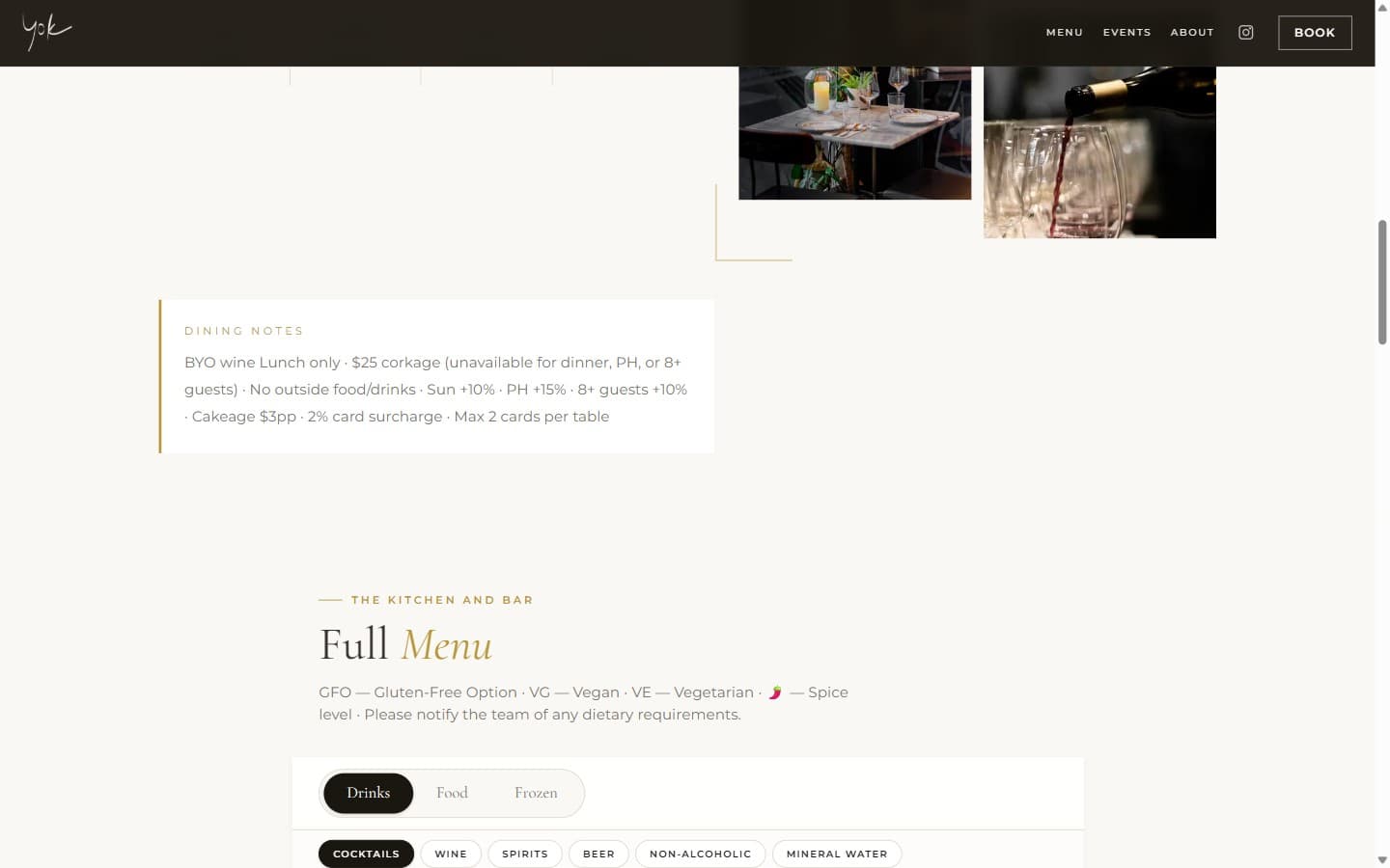 Yok Thai — ร้านอาหารไทยไฟน์ไดนิงใน Sydney
